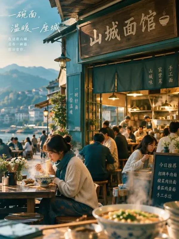 山城小面馆 - 短剧tv 山城小面馆 短剧封面